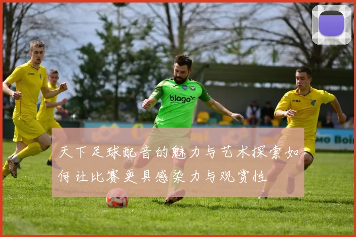 天下足球配音的魅力与艺术探索如何让比赛更具感染力与观赏性