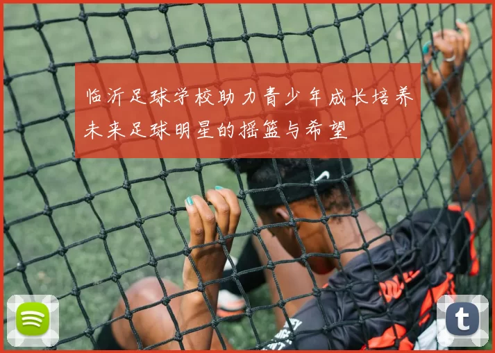临沂足球学校助力青少年成长培养未来足球明星的摇篮与希望